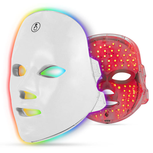 LED Face Mask - Under-Eye Cooling & LED Anti-Ageing & Blemish Repair Mask